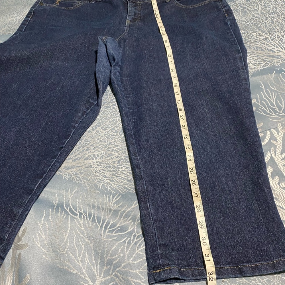 Style & Co. Indigo Capri Jeans